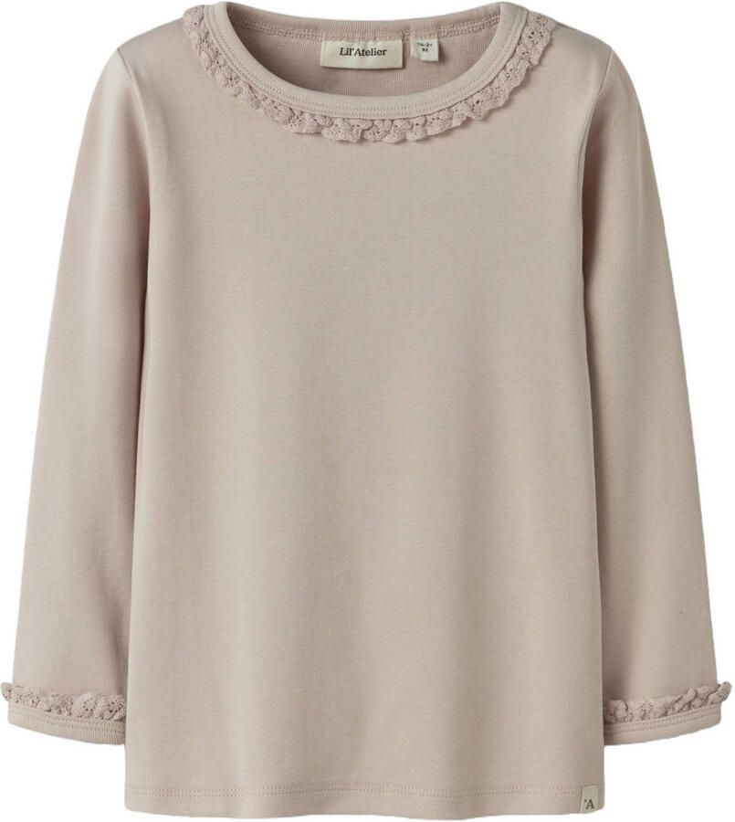 LIL' ATELIER MINI longsleeve beige - Foto 2