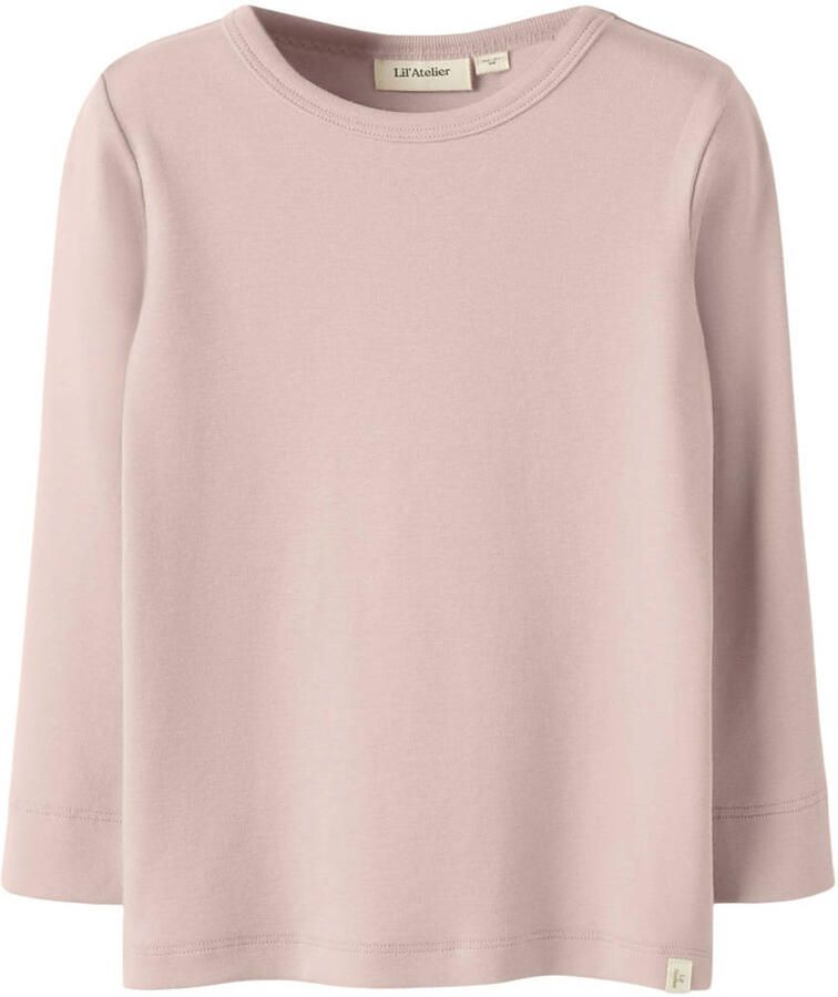 LIL' ATELIER MINI longsleeve lichtroze - Foto 2