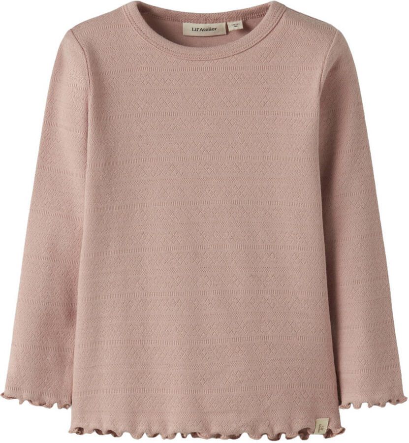 LIL' ATELIER MINI longsleeve roze
