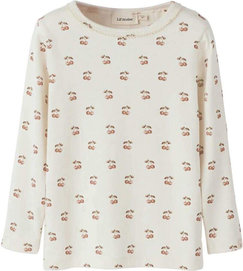 LIL' ATELIER MINI longsleeve wit