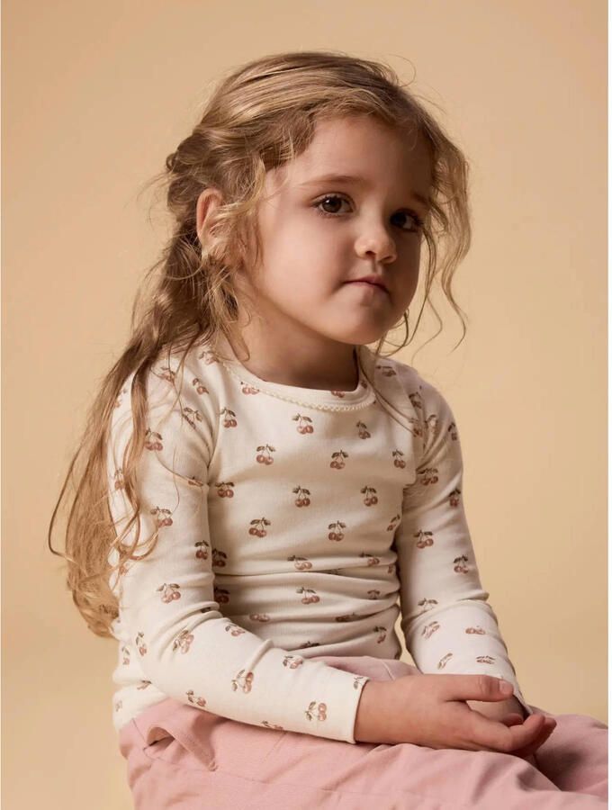 LIL' ATELIER MINI longsleeve wit - Foto 2