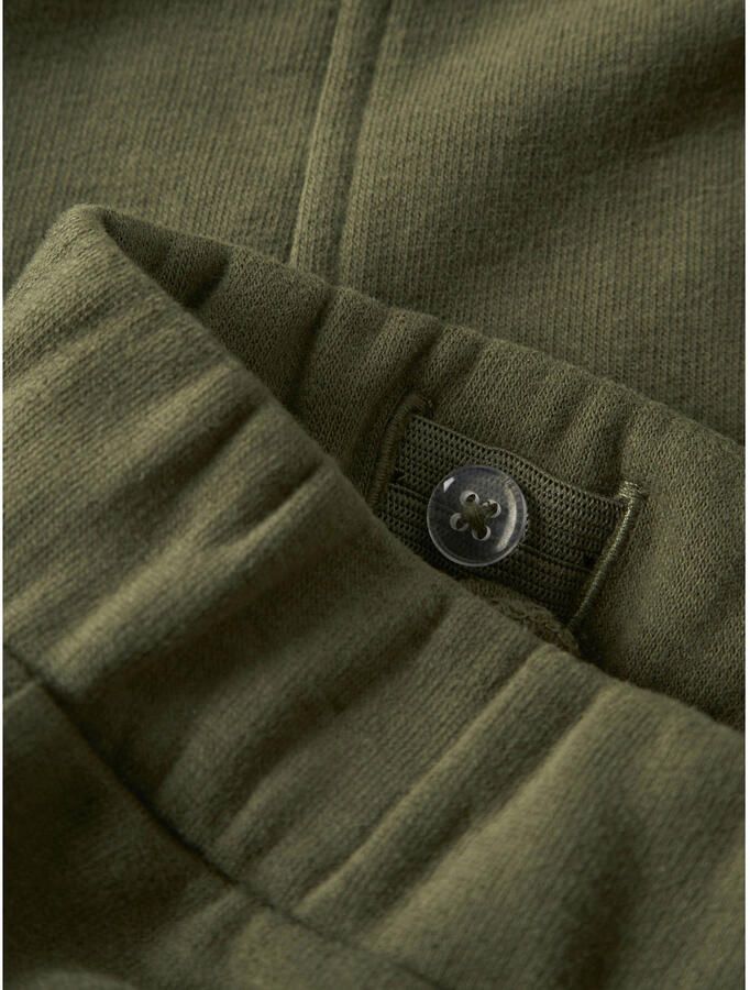 LIL' ATELIER MINI loose fit joggingbroek groen - Foto 2