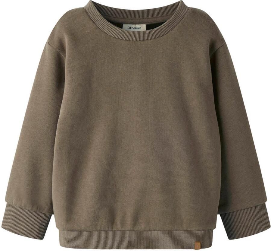 LIL' ATELIER Truien & Vesten Nmnilondon Loose Sweat Bru Lil Noos Bruin - Foto 3