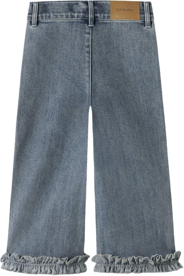 LIL' ATELIER Meisjes Jeans Nmfdamla Wide Ancle Jeans 5566 Lil Blauw - Foto 2