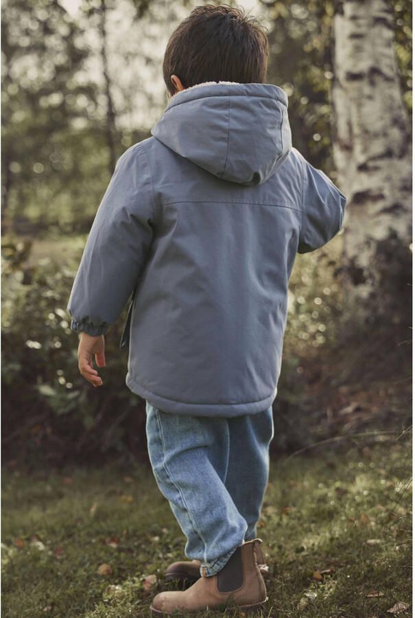LIL' ATELIER MINI parka grijs - Foto 3