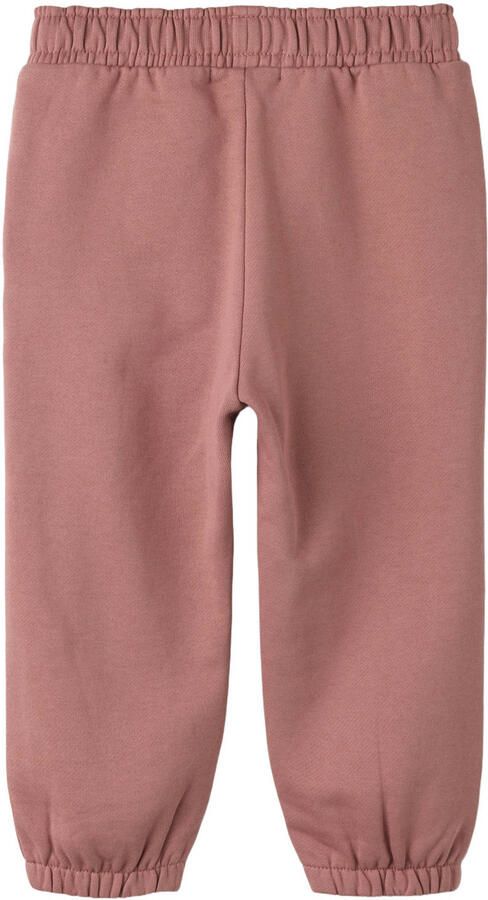 LIL' ATELIER MINI regular fit joggingbroek met ruches roze Meisjes Sweat - Foto 6