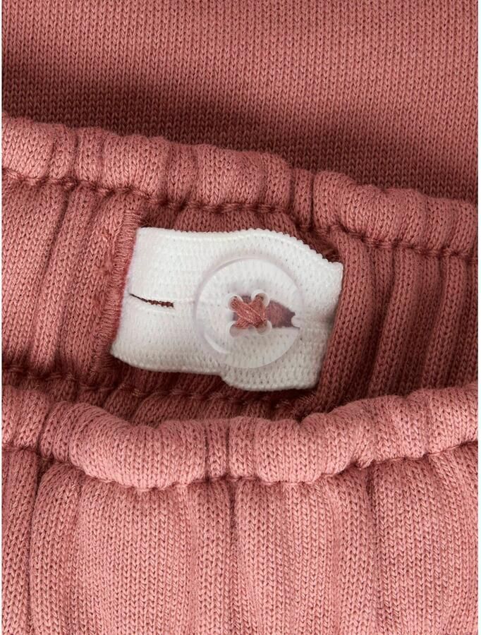 LIL' ATELIER MINI regular fit joggingbroek met ruches roze Meisjes Sweat - Foto 5