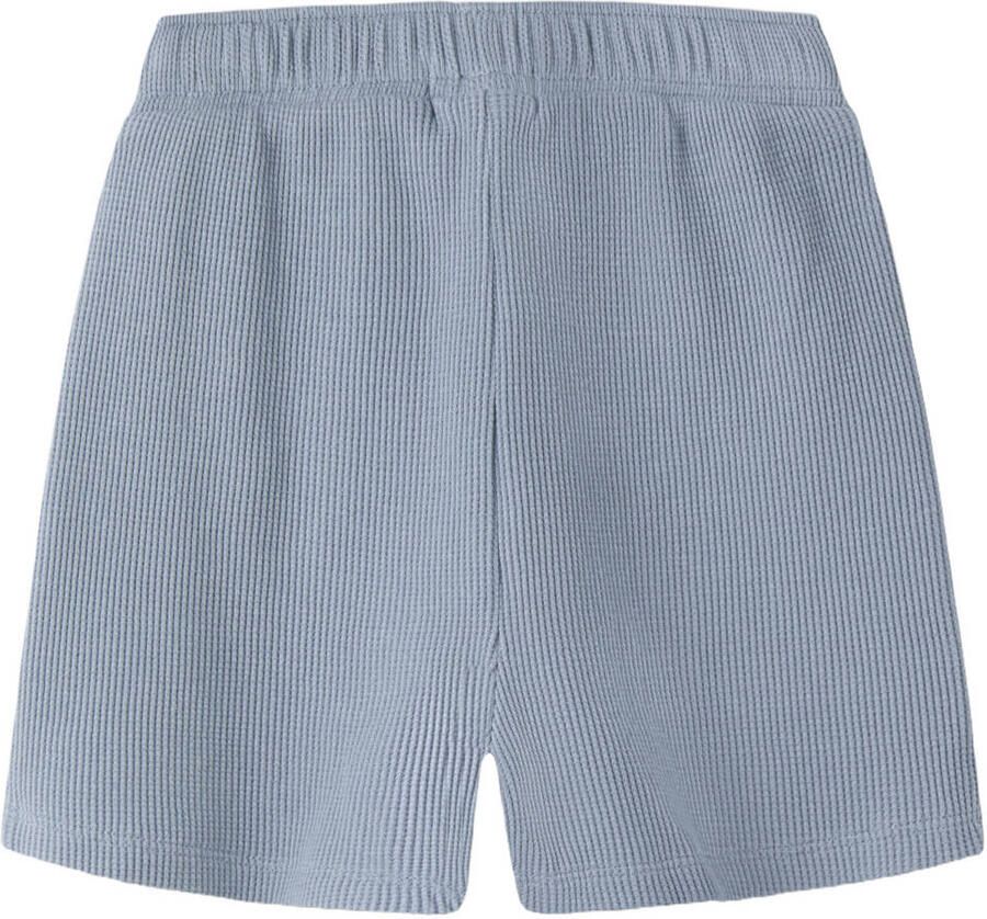 LIL' ATELIER Jongens Broeken Nmmharun Loose Sweat Shorts Lil Lichtblauw - Foto 4