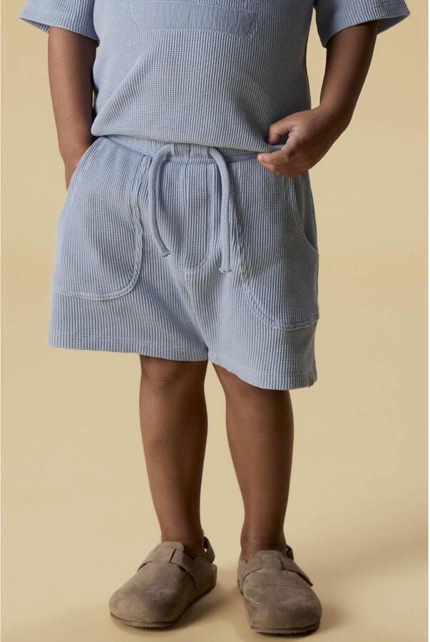 LIL' ATELIER Jongens Broeken Nmmharun Loose Sweat Shorts Lil Lichtblauw - Foto 3