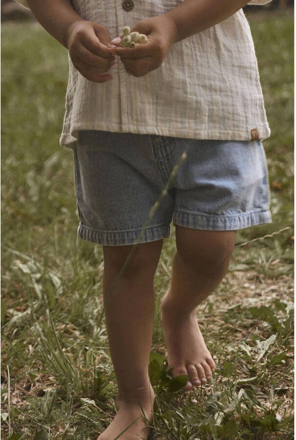 LIL' ATELIER Jongens Jeans Nmmfunda Loose Dnm Shorts 5552-fd Lil Lichtblauw - Foto 6