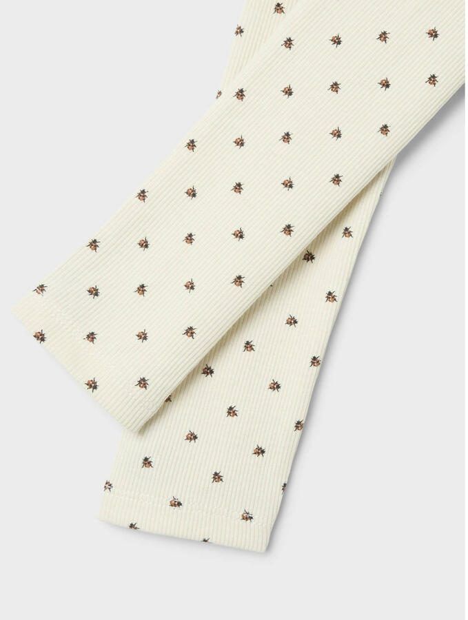 LIL' ATELIER MINI slim casual broek ecru - Foto 2