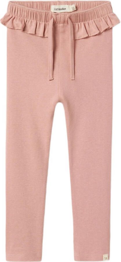 LIL' ATELIER MINI slim legging roze