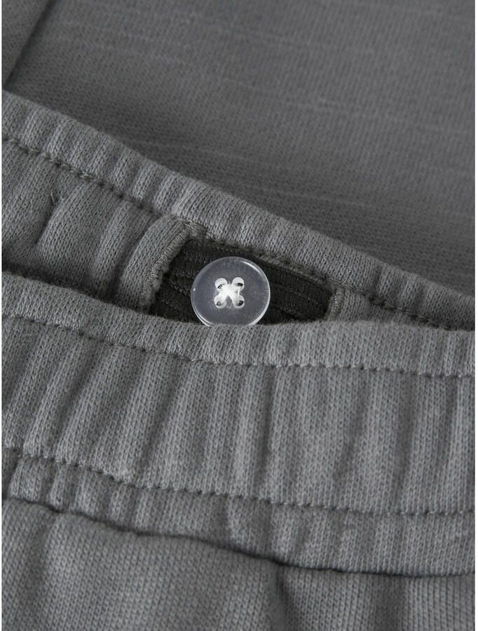 LIL' ATELIER MINI sweat regular fit joggingbroek grijs - Foto 2