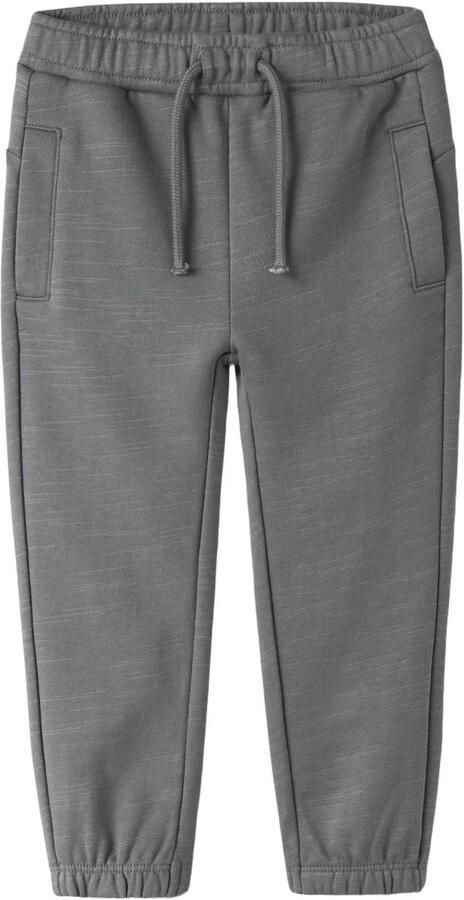 LIL' ATELIER MINI sweat regular fit joggingbroek grijs - Foto 3