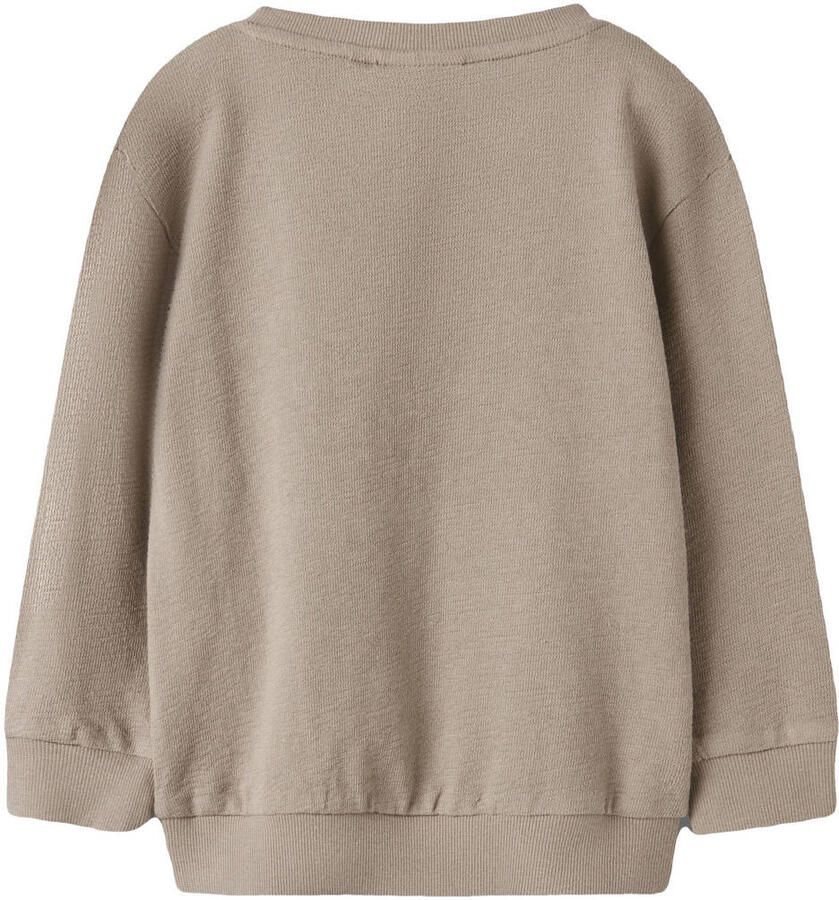 LIL' ATELIER Jongens Truien & Vesten Nmmdias Duk Ls Loose Sweat Lil Zand - Foto 4