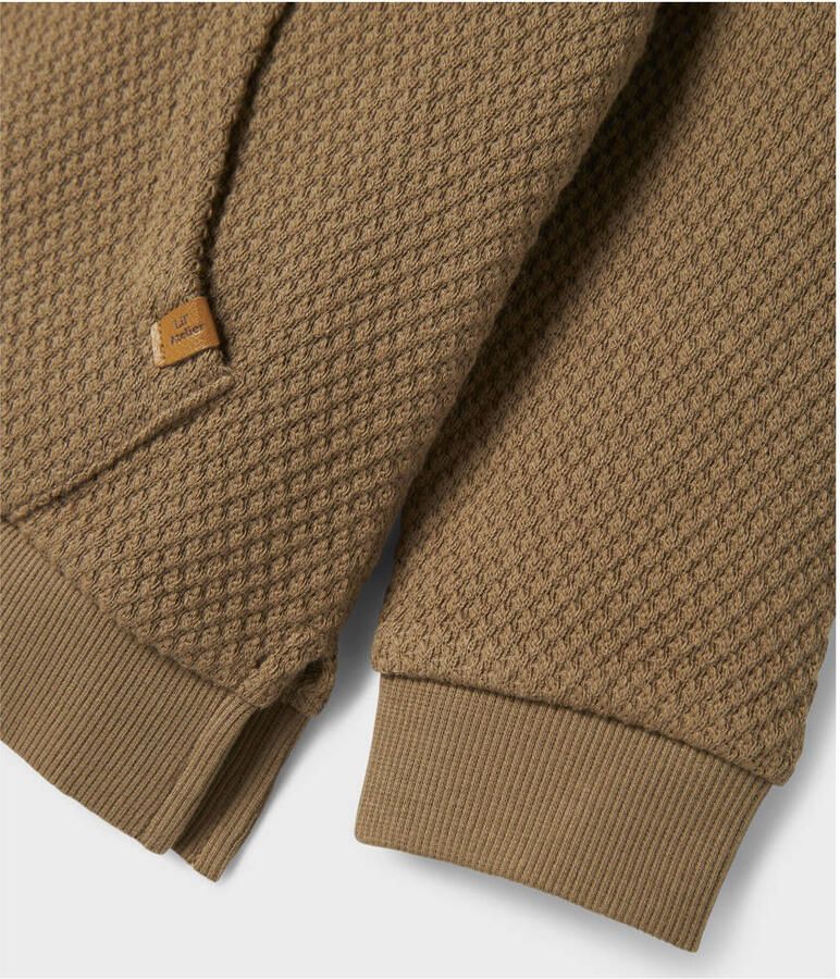 LIL' ATELIER Jongens Truien & Vesten Nmmnoello Ls Loose Sweat Lil Khaki - Foto 3