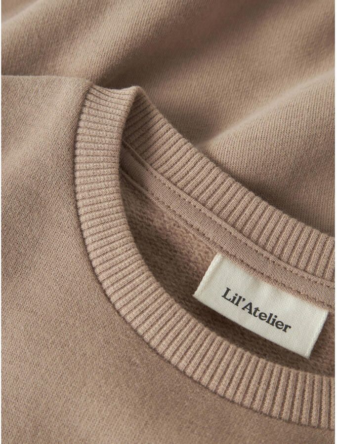 LIL' ATELIER Meisjes Truien & Vesten Nmfilondon Res Ls Rlx Sweat Lil Camel - Foto 4