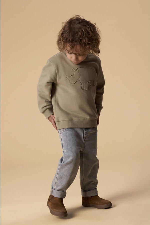 LIL' ATELIER Jongens Truien & Vesten Nmmilondon Rol Ls Loose Sweat Lil Olijf - Foto 5