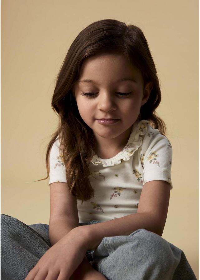 LIL' ATELIER MINI T-shirt ecru - Foto 3