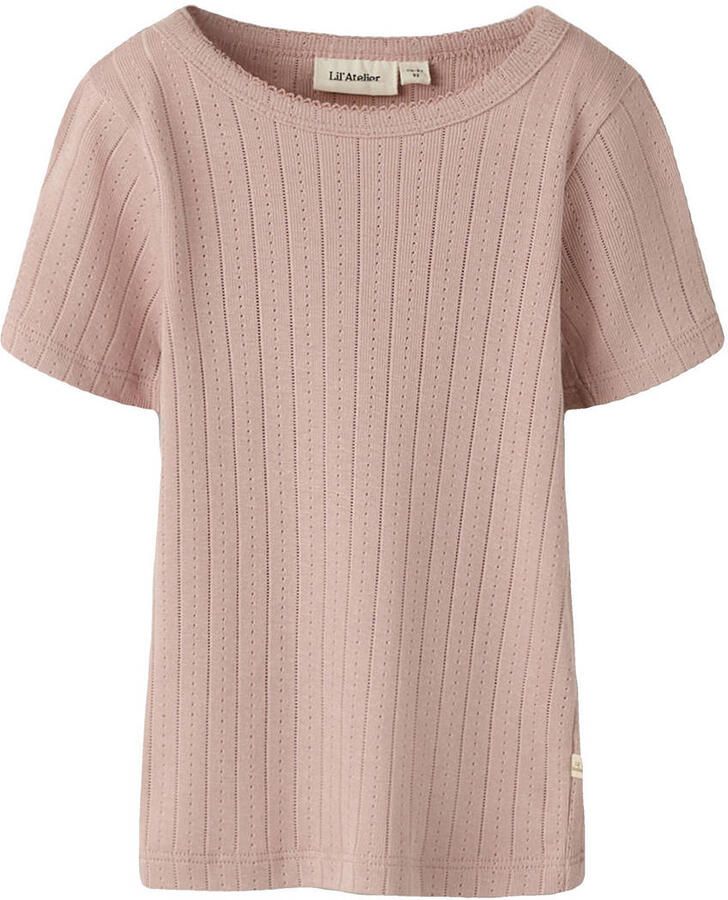 LIL' ATELIER MINI T-shirt roze