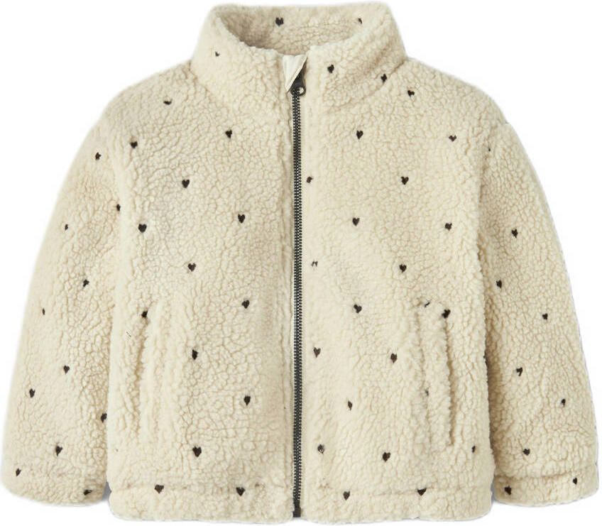 LIL' ATELIER Meisjes Jassen Nmfnalo Sherpa Loose Jacket Lil Creme - Foto 5