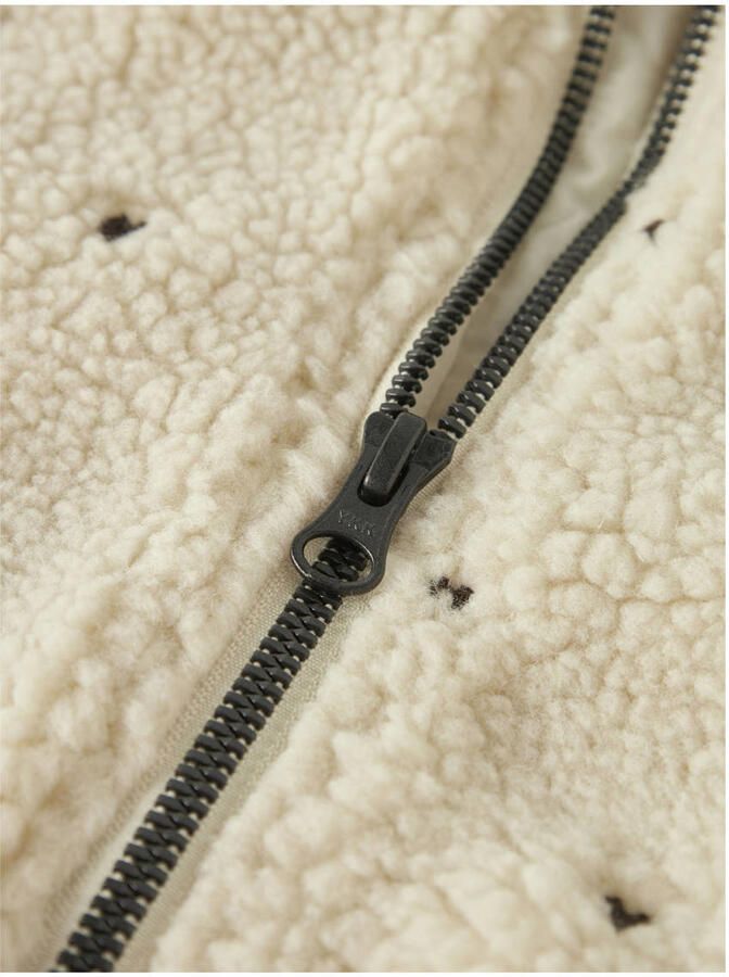 LIL' ATELIER Meisjes Jassen Nmfnalo Sherpa Loose Jacket Lil Creme - Foto 4