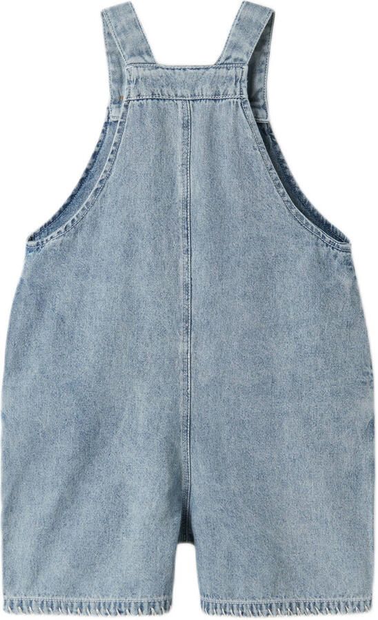 LIL' ATELIER Meisjes Broeken Nmffunda Dnm Short Overall 4331-fd F Lil Blauw - Foto 4