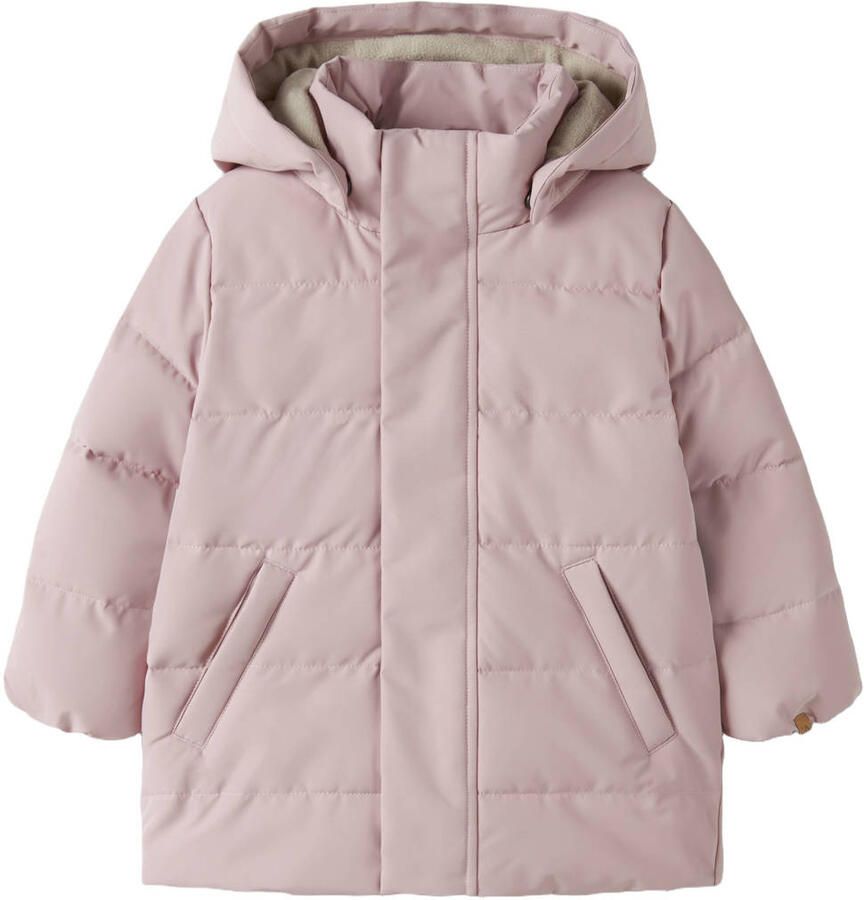 LIL' ATELIER Meisjes Jassen Nmflamedow03 Puffer Long Jkt Fo Lil Roze