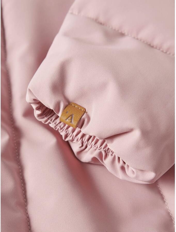 LIL' ATELIER Meisjes Jassen Nmflamedow03 Puffer Long Jkt Fo Lil Roze - Foto 3