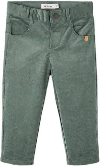LIL' ATELIER Jongens Jeans Nmmryan Hw Reg An Cord Pant 5510-ly Groen