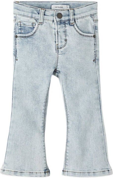 LIL' ATELIER MINI flared jeans NMFSALLI light blue denim