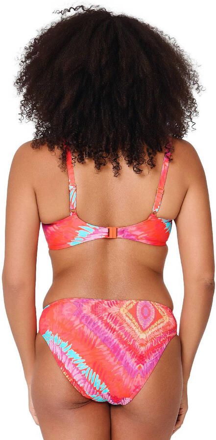LingaDore bikinibroekje koraalrood turquoise - Foto 3