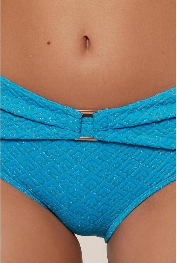 LingaDore bikinibroekje met lurex turquoise - Foto 2