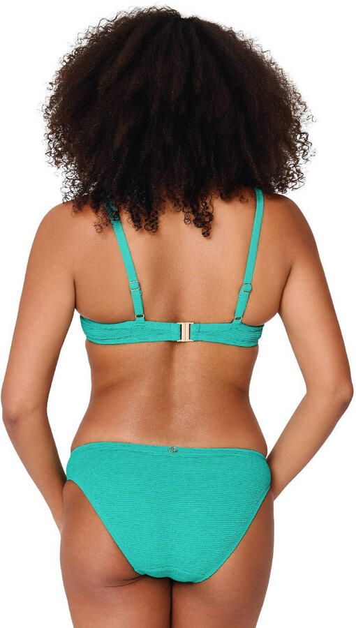 LingaDore bikinibroekje met textuur groen - Foto 3