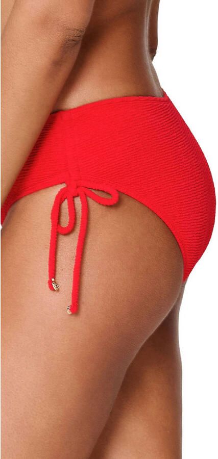 LingaDore bikinibroekje met textuur rood - Foto 3