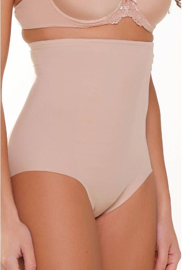 LingaDore seamless high waist corrigerende slip beige - Foto 2