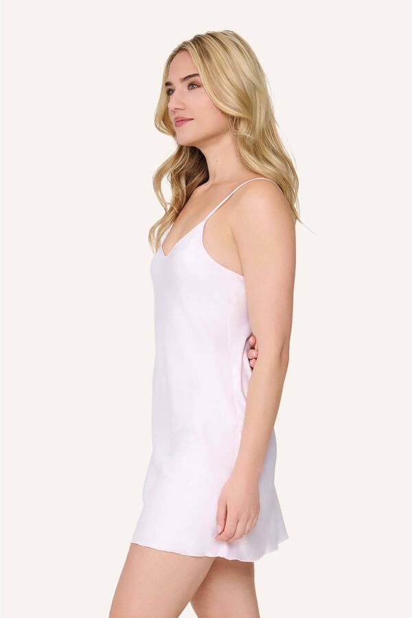 LingaDore satijnlook slipdress Daily roze - Foto 3
