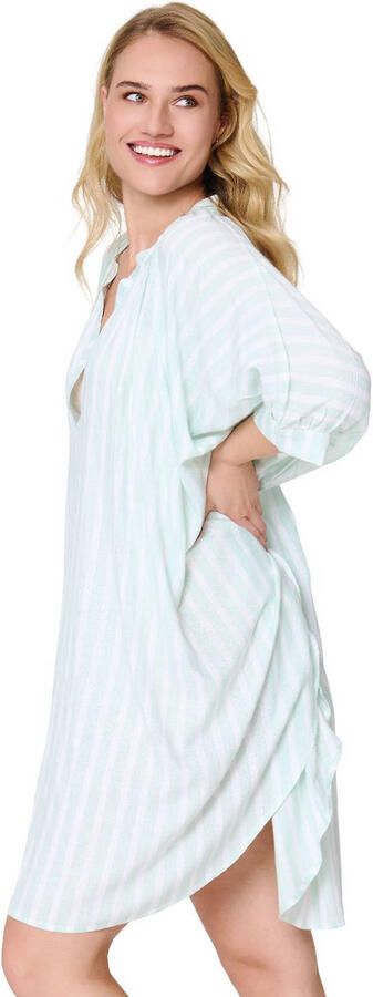 LingaDore strandtuniek mintgroen wit - Foto 3