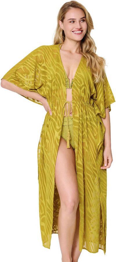 LingaDore strandtuniek mosgroen