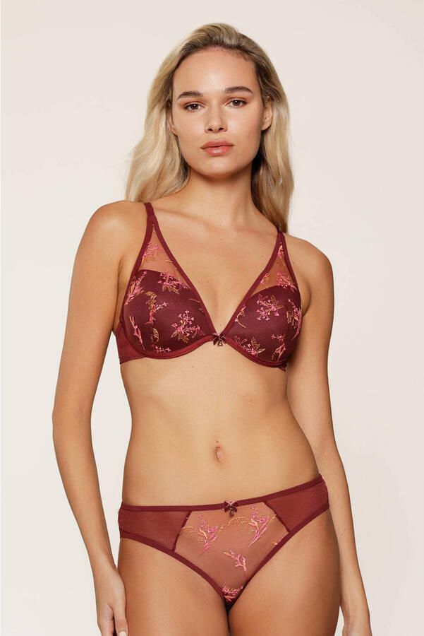 LingaDore string donkerrood - Foto 1