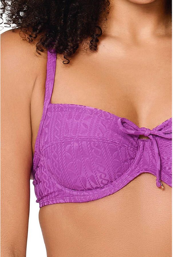 LingaDore voorgevormde beugel bikinitop fuchsia - Foto 2