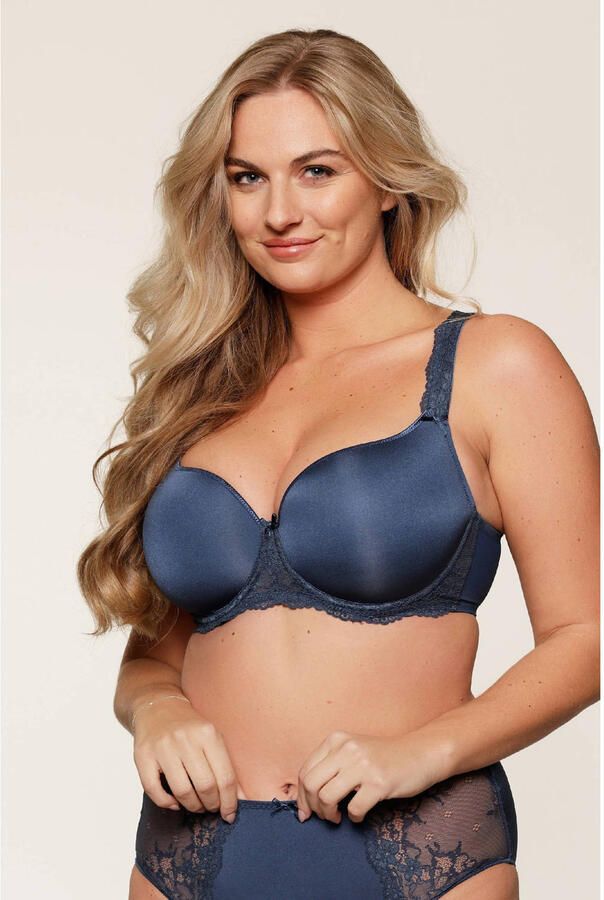 LingaDore voorgevormde beugelbh Daily Uni Fit denimblauw - Foto 3