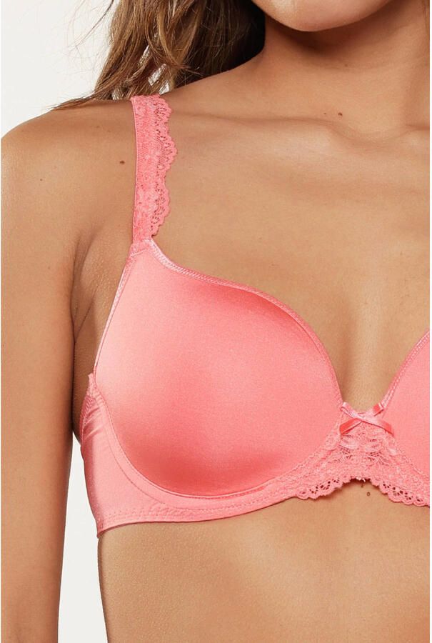 LingaDore voorgevormde beugelbh Daily Uni Fit koraalrood - Foto 2