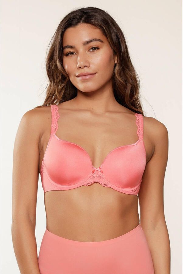 LingaDore voorgevormde beugelbh Daily Uni Fit koraalrood