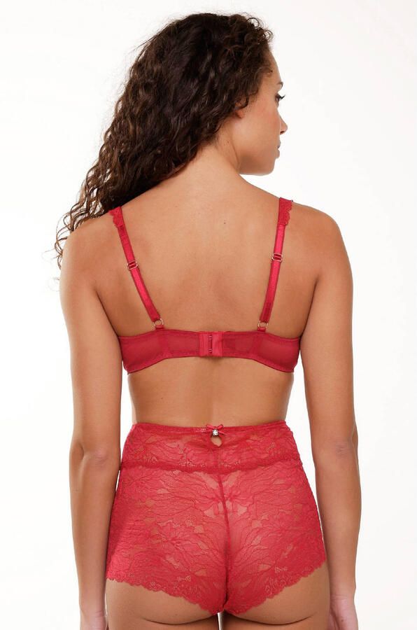 LingaDore voorgevormde beugelbh Uni Fit koraalrood