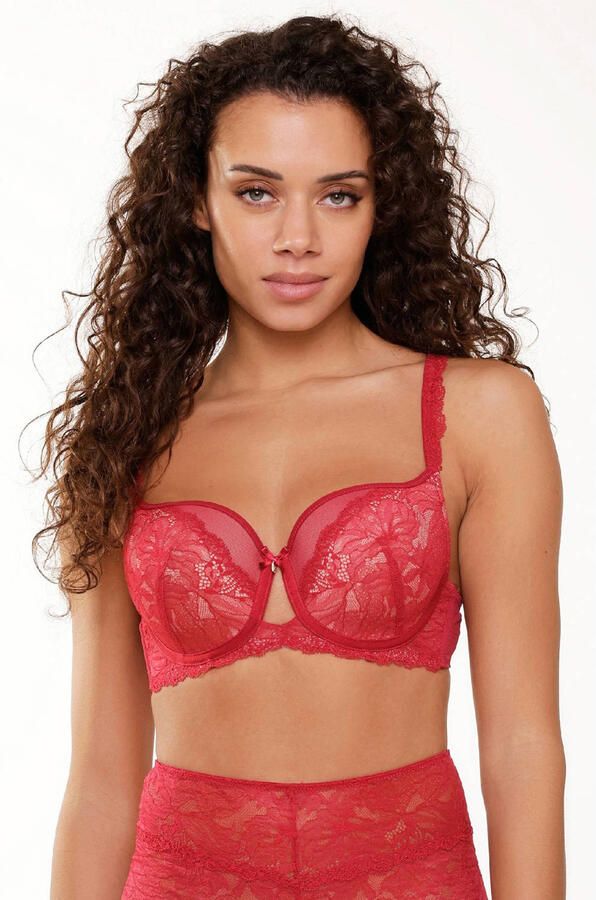 LingaDore voorgevormde beugelbh Uni Fit koraalrood - Foto 2