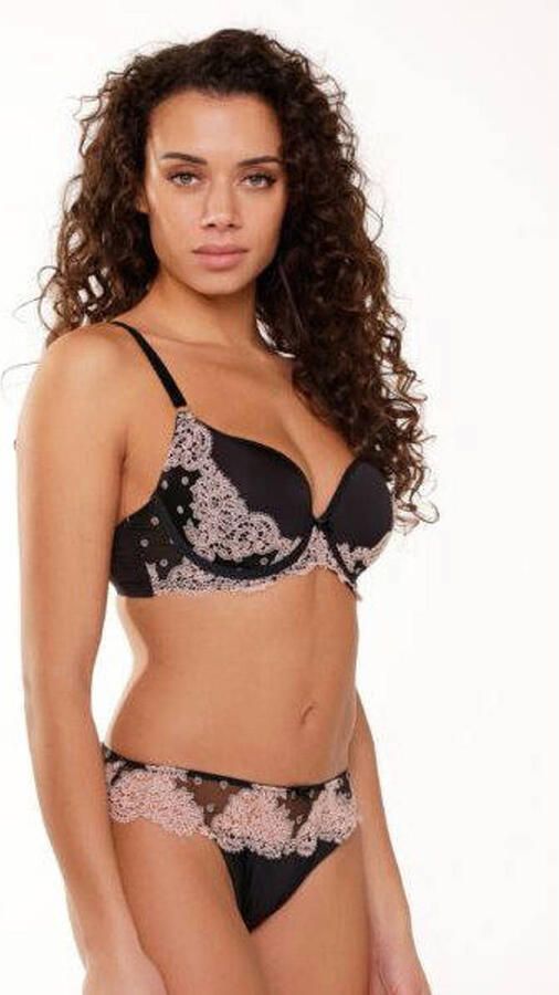 LingaDore voorgevormde beugelbh Uni Fit zwart