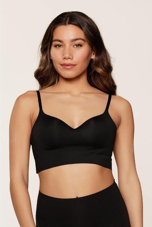 LingaDore voorgevormde bh top zwart