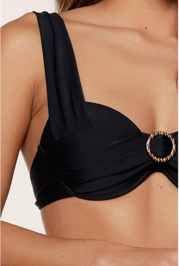 LingaDore voorgevormde halter bikini zwart