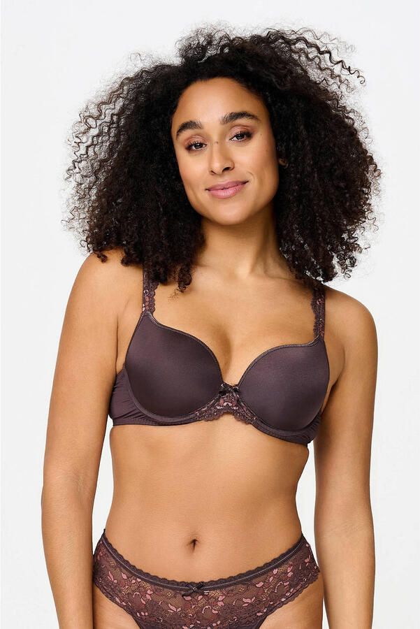 LingaDore voorgevormde T-shirt-bh bruin